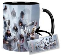 Assassins Creed Tasse Ceramique Intérieure et Poignée Noire Mug