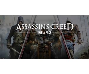 Assassins Creed Triple Pack: Black Flag, Unity, Syndicate (Xbox)