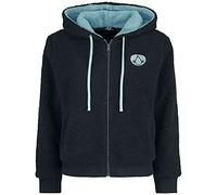 Assassin's Creed Valhalla Femme Sweat-Shirt zippé à Capuche Noir XL