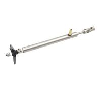 Assemblage d'arbre de 4 mm pour modélisme de bateau, arbre d'entraînement, assemblage de système d'arbre de bateau, arbre en acier inoxydable avec raccord de graisse (13 cm - 2 mm)