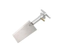 Assemblage De Gouvernail Immersion Totale en Acier Inoxydable pour Bateaux RC - Bras De Direction Base Aluminium avec Graisseur 130mm pour Moteurs Nitro/Gaz sans Balais
