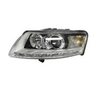 Assemblage de phares Compatible Avec C6 A6 S6 2009 2010 2011 Ensemble Phares Avant Feux De pour Route Feux Antibrouillard 4FG941003D 4FG941004D(1Pcs Left)