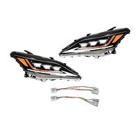 Assemblage de phares Gearwell, Lampe Avant 2PCS Compatible avec ES350 2007-2012, Signal de Virage séquentiel DRL, Ensemble de phares à Faisceau élevé
