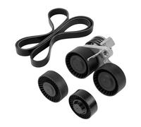 Assemblage de poulie Kit de tendeur poulie courroie serpentine pour moteurs Pour BMW E82 E88 E90 E92 E91 (2005-2010)