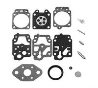 Assemblage de réglage du carburateur pour tondeuse McCulloch T26CS B26PS avec 2 joints de chambre de mesure, 1 joint d'admission et 2 aiguilles d'admission