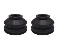 Assemblage de rotule Lot de 2 cache-soufflet universels en caoutchouc pour rotules direction et noires(2pcs A)