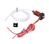 Assemblage de tête chaude pour imprimante 3D avec housse en silicone, extrudeuse à buse de 0,4 mm pour la série CR 10, bloc chauffant en aluminium avec tube en PTFE pour filament d