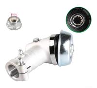 Assemblage de transmission robuste compatible avec les modèles de débroussailleuse 436 443 543 avec écrou anti-retour pour un fonctionnement fluide dans des conditions de tonte difficiles (vis 1.0 à