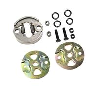 Assemblage d'embrayage de rechange pour débroussailleuse à deux ressorts en métal avec embrayage rond de 6,5 cm, ensemble de débroussailleuse à deux ressorts, corps en métal rond, entretien de