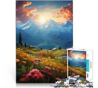 Assemblage du modèle Montagnes d'été - Gouffre chromatique Puzzle pour Adolescents 2000 pièces 70x100cm Cadeau Amusant à partir de 14 Ans