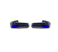 Assemblage Feux ArrièRe Pour BMW Série 3 Pour M3 F30 F80 2014-2020 Feux De Recul Freinage Stop Et Clignotants Ensemble Arrière LED(With a touch of blue)