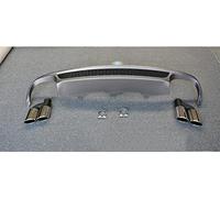 Assemblage Moteur Lèvre Diffuseur Pare-chocs Arrière Pour A6 C7 2012-2015 Modèle Base S6 Embouts Tuyau Silencieux D'échappement Séparateur Plaque Spoiler Botte Voiture