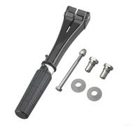 Assemblage Poignée Aluminium Moteur Marin 15HP Robuste | Compatible Tohatsu 9.9HP, conception ergonomique, contrôle précis, remplacement direct, navigation fluide