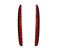 Assemblage Réflecteur Arrière Compatible Avec Civic Pour Type R 2016 2017 2018 2019 2020 Feu De Freinage Arrière Clignotant Dynamique Feu Antibrouillard Lentille Réflecteur(Red,B)