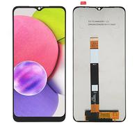 Assemblage Tactile D'écran de Numériseur LCD, Pièces de Réparation D'assemblage de Numériseur Tactile, écran LCD de Remplacement pour Galaxy A03s A037U SMA037U A037U A037T A037U1