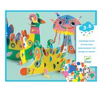 Assemblage volume 3 Animaux 3D - Djeco