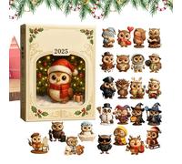 Assemblages Multiples : Fabriqué Avec Des Matériaux Anti-usure De Haute Qualité, Le Calendrier De L'Avent De Noël 2025 Conserve Son Intégrité Et Son Attrait Esthétique Après Des Années D'utilisation.