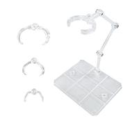 Assemblée 1/144 Action Figure Stand Stand Stand Base Transparent pour Poupée Style B
