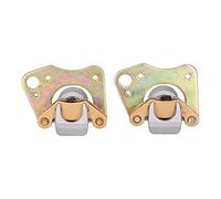 Assemblée de pompe de frein à disque durable à disque durable de frein avant pour Polaris 500 Magnum 4x4 1999 2000 Sportsman 1996 2001 ALLIAGE D'ALUMINUM 2PCS