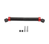 Assemblée de transmission de voiture RC en acier à télécommande haute résistance Arbre d'entraînement de voiture pour axial SCX10 90046 1/10 voiture et CC01 125-190 mm Longueur (Noir)
