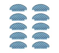 Assemblée Lingettes lavables for balai, compatibles avec les aspirateurs ECOVACS DEEBOT OZMO T8 Max / T8 AIVI / T9 MAX / T9 AIVI Pièces détachées pour aspirateurs(10PCS)