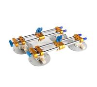 Assembleur de Joints Setter de joints pierre avec ventouses sous vide 6 pouces, for assemblage granit, outils nivellement en caoutchouc sans couture, 2 pièces/ensemble(Silicone Carton box)