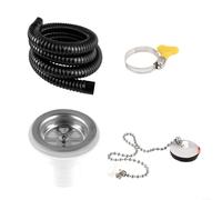 Assembleur De Vidange D'Évier RV À Angle Droit, Tuyau De Drainage Pour Camping-Car Et Caravane, Accessoire De Conversion Plomberie Compact, Installation Facile Pour Espace Restreint