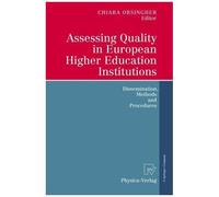 Assessing Quality In European Higher Education Institutions