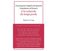 Assessing The English And Spanish Translations Of Proust's Ià La Recherche Du Temps Perdu/I