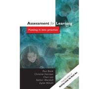 Assessment for Learning Black, Paul, Harrison, Chris, Lee, Clara (Auteur)