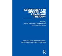 Assessment In Speech And Language Therapy
