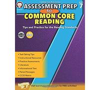 Assessment Prep For Common Core Reading, Grade 7
