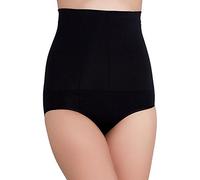 ASSETS Red Hot Label by SPANX Flat Out Flawless Firm Control High-Waist Brief, XL, Black