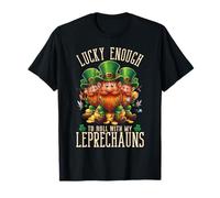 Assez Chanceux pour Rouler avec Mes lutins St Patrick T-Shirt