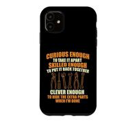 Assez Curieux pour Le démonter - Gars de Voiture mécanicien Automobile Coque pour iPhone 11