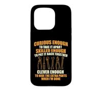 Assez Curieux pour Le démonter - Gars de Voiture mécanicien Automobile Coque pour iPhone 15 Pro