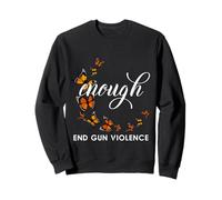 Assez de Mettre Fin à la Violence armée, Portez Un Papillon Orange, Peace No Guns Sweatshirt