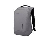 Assez d'espace Sac à Dos de Banlieue Multifonctionnel d'affaires Haute qualité 15,6 Pouces Hommes et Femmes épaules Sac antivol Voyage Grande capacité(Light Gray)