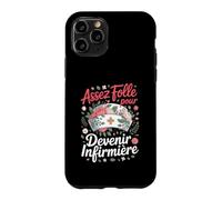 Assez Folle pour Devenir Infirmière Passion Soins Coque pour iPhone 11 Pro