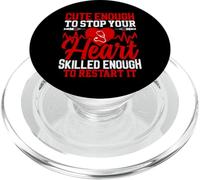 Assez Mignon pour arrêter Votre cœur Assez habile pour Le redémarrer PopSockets PopGrip pour MagSafe