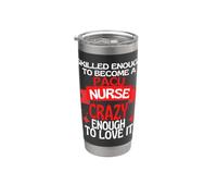 Assez qualifié pour devenir une infirmière PACU Gobelet isotherme en acier inoxydable double paroi