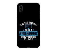 Assez qualifié pour être Un Programmeur Assez Fou pour l'aimer Coque pour iPhone XS Max