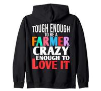 Assez Robuste pour être Un Fermier Assez Fou pour l'aimer drôle Sweat à Capuche