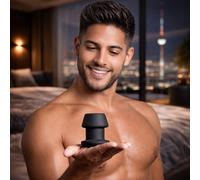 AssGrommet™ 24/7 de MEO® - Plug anal avec ouverture pour la dilatation anale - Taille - large