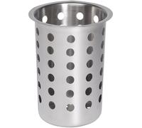 APS Corbeille à Couverts Ø 9,7 cm, H: 13,7 cm Acier Inoxydable, Poli Mat