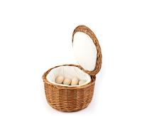 APS Germany – Panier à oeufs – Beige clair – Saule solide