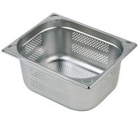APS 81909 Récipient GN 1/1, perforé, acier inoxydable Récipient Gastronorm, dimensions 325 x 530 mm/hauteur 150 mm