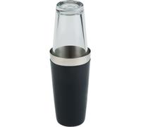 APS shaker boston - acier inoxydablebecher, 700 ml gummiert, noir, rutschfest