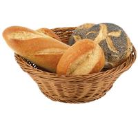 Assheuer und Pott Corbeille à buffet Corbeille à pain ronde en polyrattan 39cm
