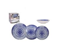 Assietes Espiral Porcelaine 12 Pièces